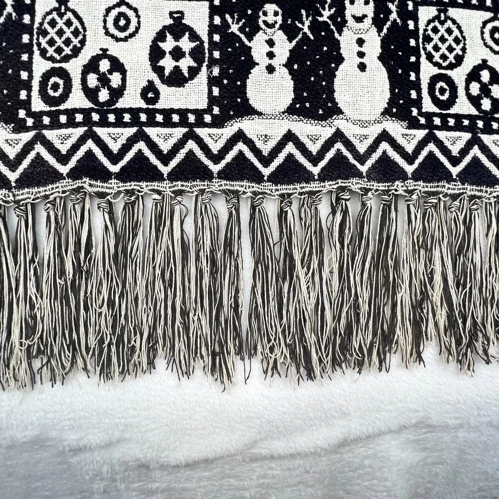 Christmas Curl Up‎ Santa Throw Blanket Tapestry Holiday Home Decor Rectangle